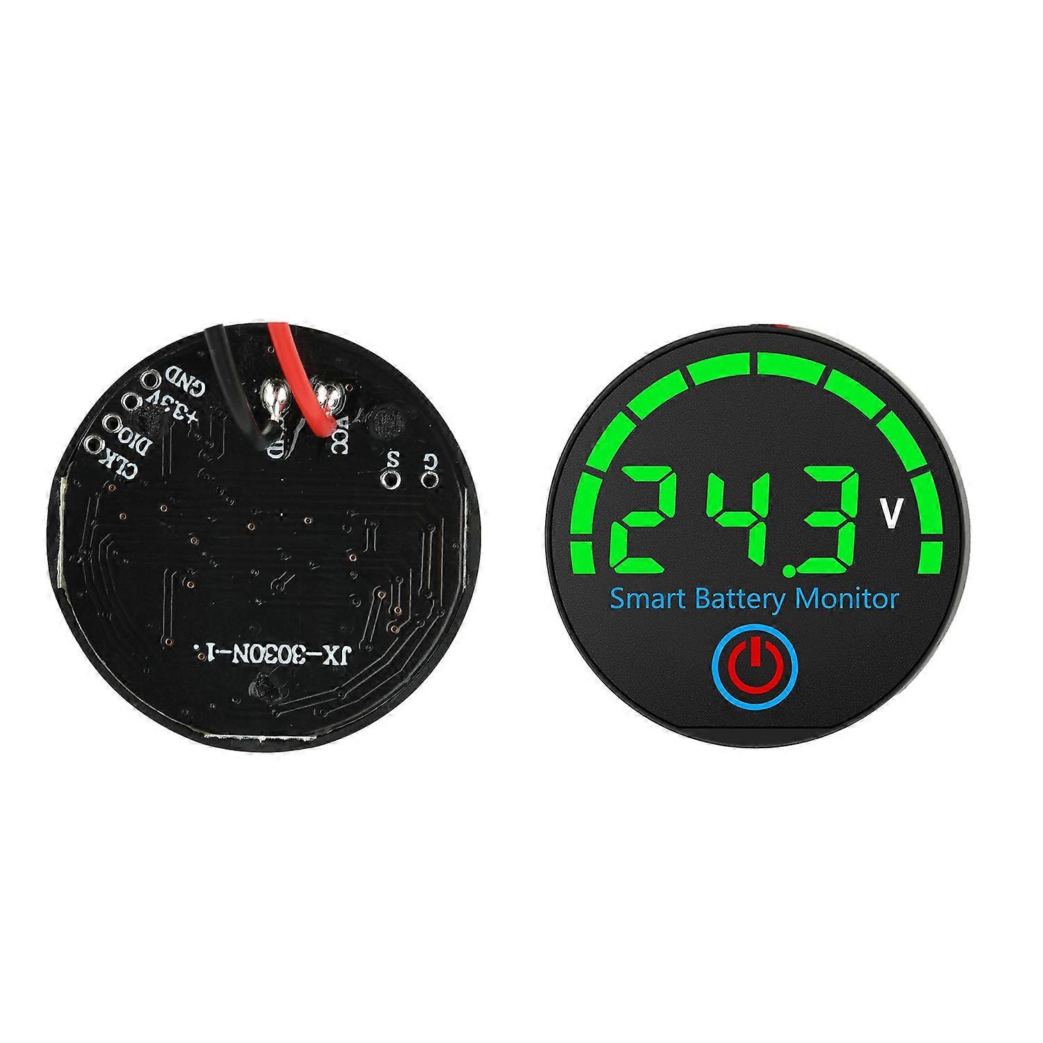 LED Digital Voltmeter Battery Level Indicator With power-off Memory Function High precision Electric Vehicles Voltage Tester
