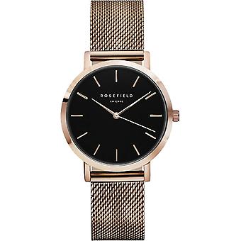 Rosefield tribeca Quartz Analog Women's Watch with TBR-T59 Gold Plated Stainless Steel Bracelet