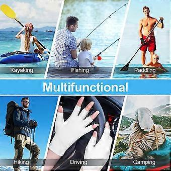 2x UV Gloves For Manicure Professional Grade Protective Soft Fabric Glove For Manicure Anti Uv Glove@aa