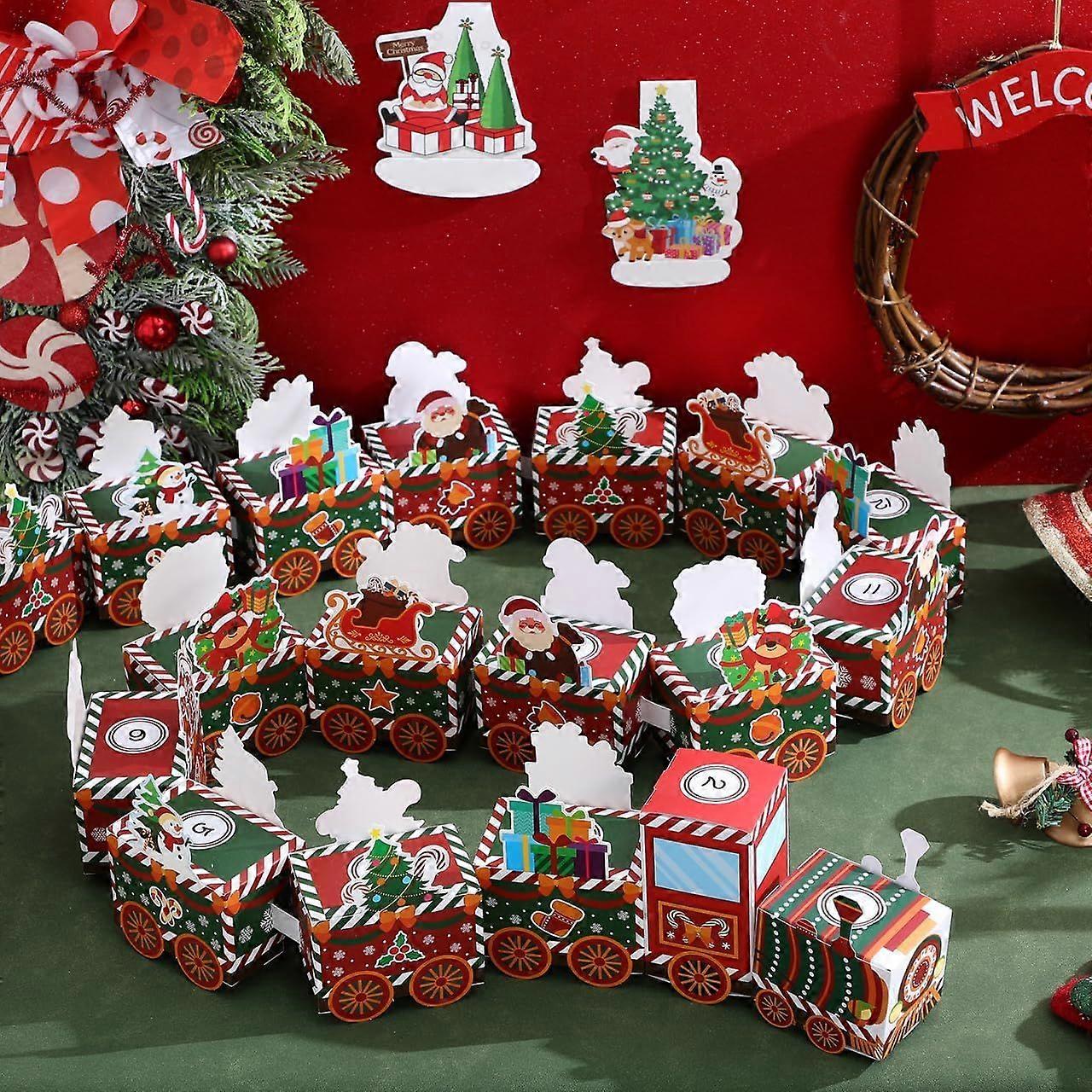 Advent Calendar Box Paper Empty Candy Boxes