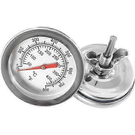 Stainless steel kitchen thermometer