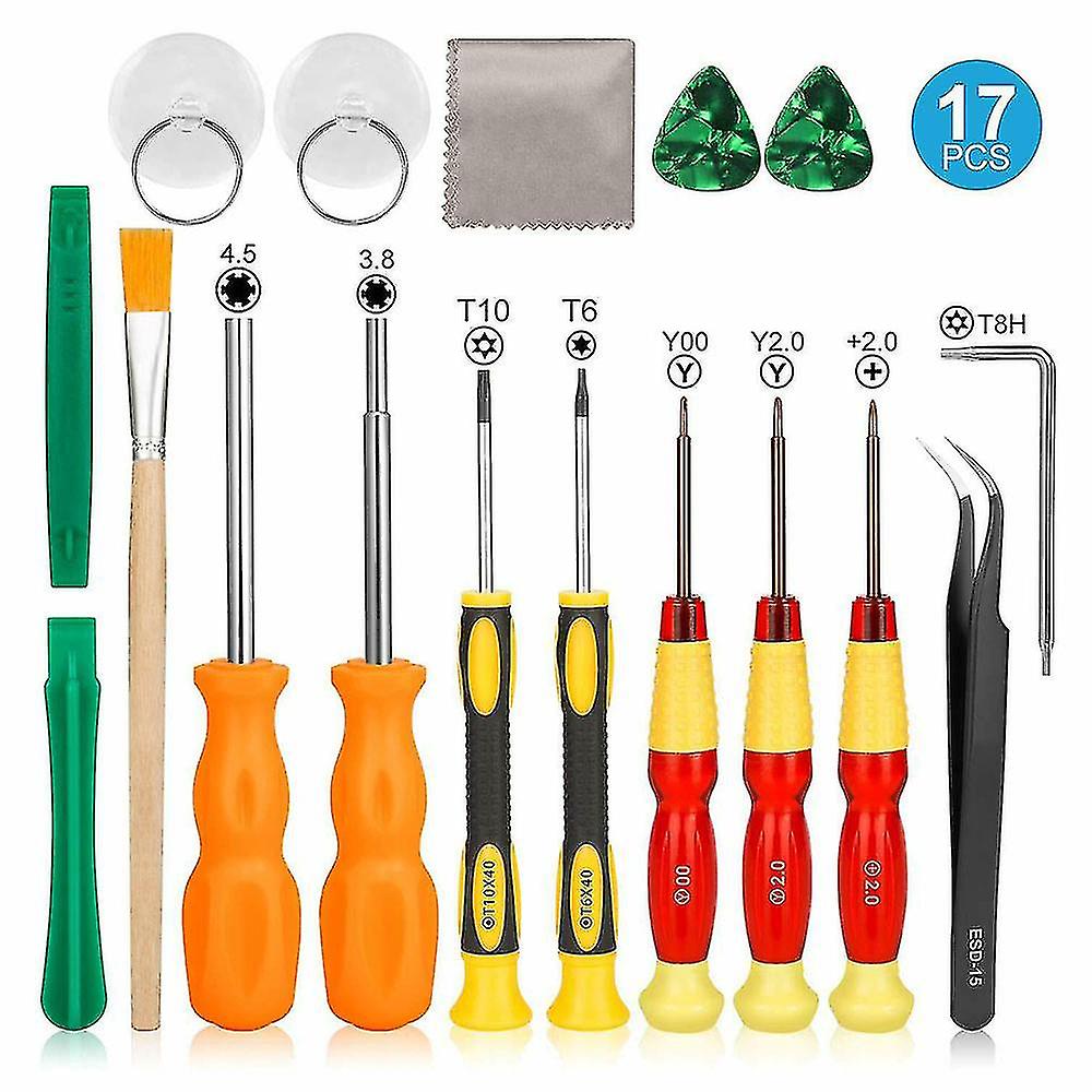 Game Machine Repair Screwdriver Tool Kit For 17 In 1 Professional Screwdriver Game Repair Tools Kit