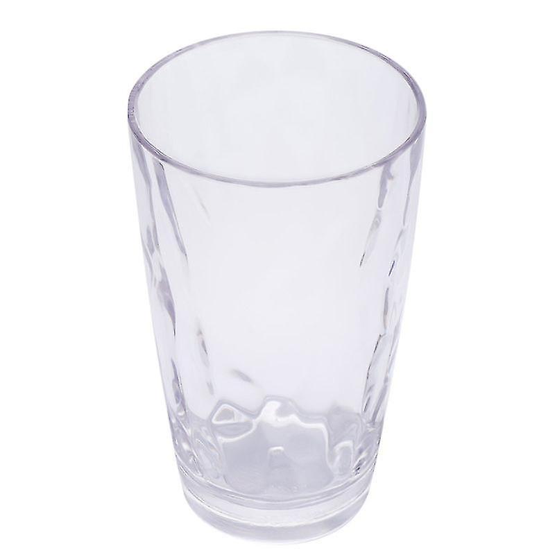 13.8X8.3x5.6cm Transparent Tumblers 1pc Large Capcity Acrylic Cup Durable Cup Transparent Design For
