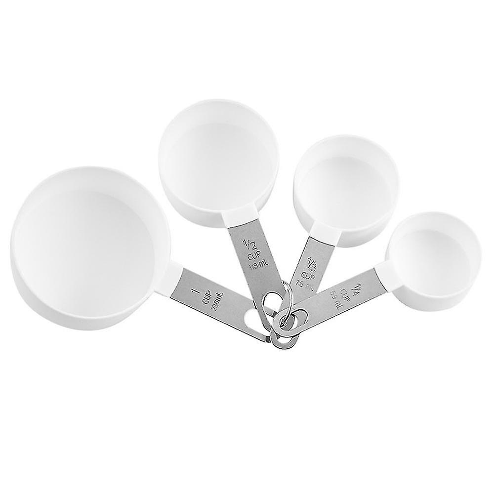 Stackable Stainless Steel Handle Measuring Cups For Measuring Dry And Liquid Ingredient