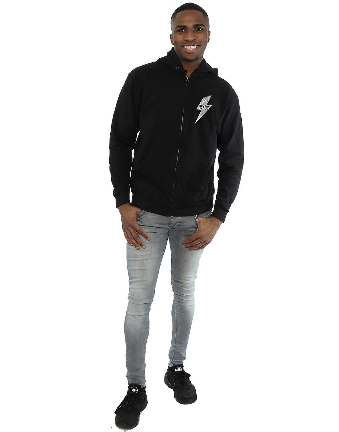 AC/DC Männer kleine Lightning Bolt Zip Up Hoodie | Fruugo DE