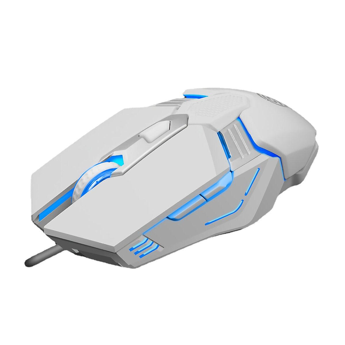 Wired Mechanical Mouse Usb Wired Rgb 3200dpi Adjusable 6 Buttons Gaming Mouse Mice For Notebook Computer Laptop