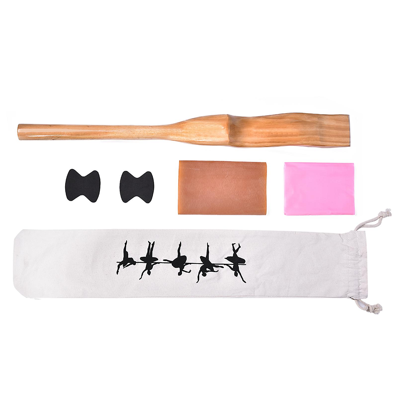 Hölzerner Balletttanz-Fuß-Stretch-Stretcher Arch Enhancer mit Gummiband