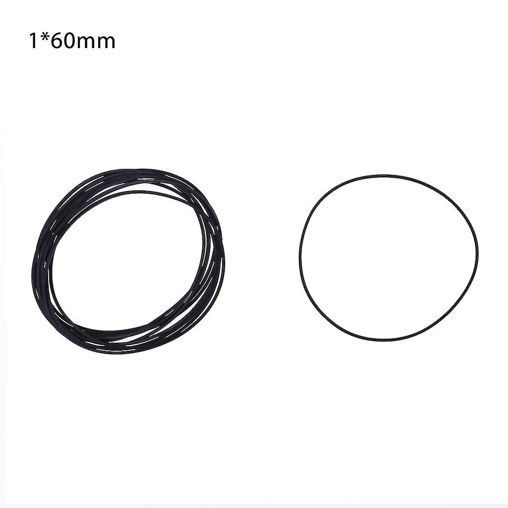 Rubber Belt Replacement for LP Vinyl Record Player Phono Belt-Driven Turntable