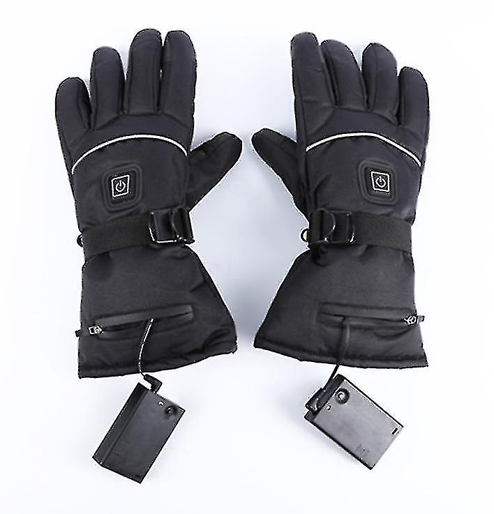 Electric Heating Gloves Winter Warm Touch Screen Gloves Windproof Cold Weather