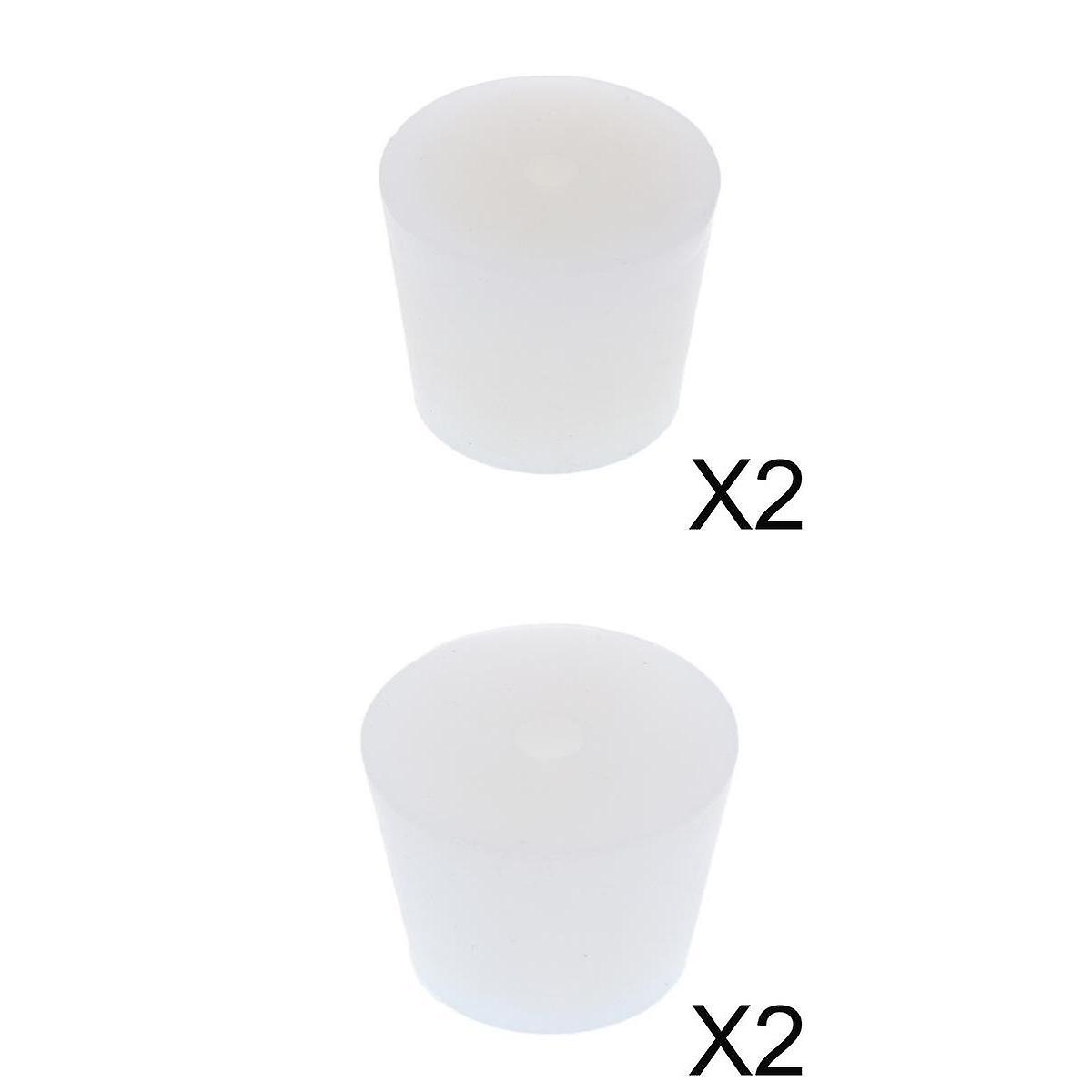 2 stycken silikonpropp för glasrör, propp för vinflaska