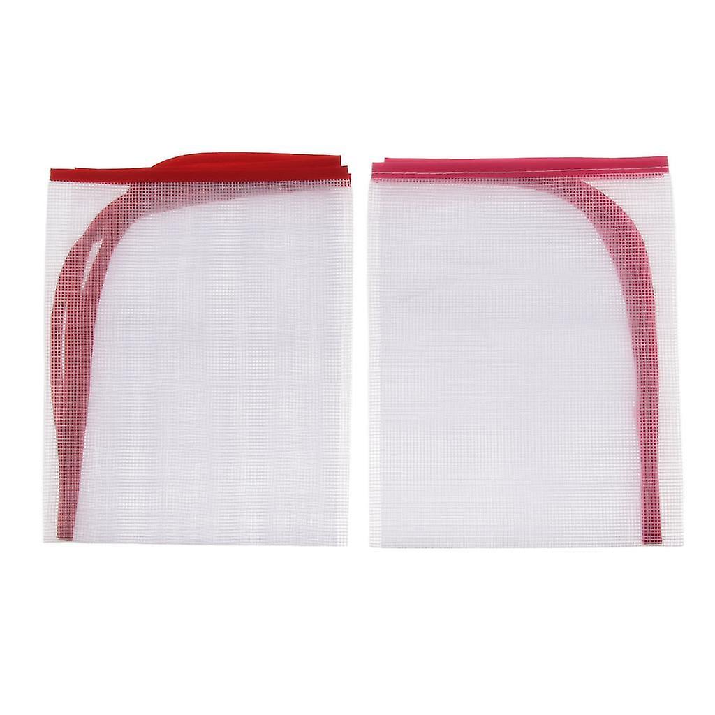 2pcs Mesh Cloth Protective Press Mesh Ironing Cloth Pad Household Small