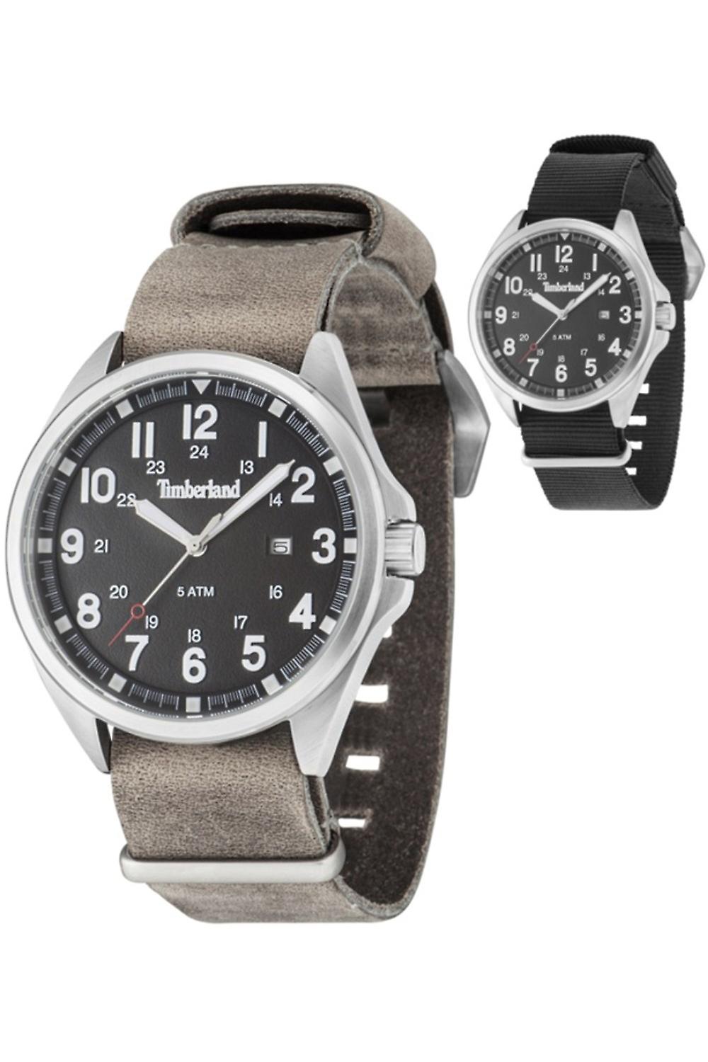 Timberland Raynham Men's Analog Quartz Watch with Cowhide Bracelet 14829JS-02A-AS