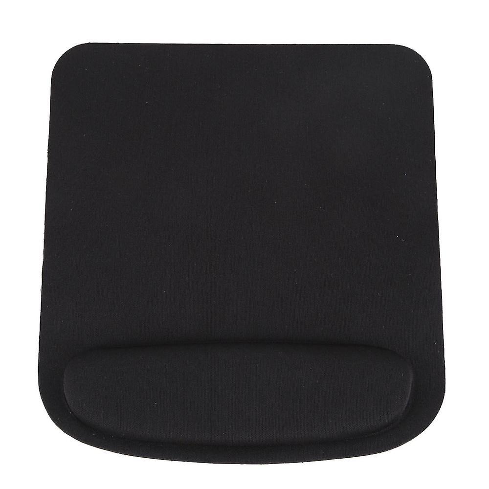 Rectangle Wrist Support Cloth + Eva Mouse Pad Mice Mat For Compute Black 210*230*20mm