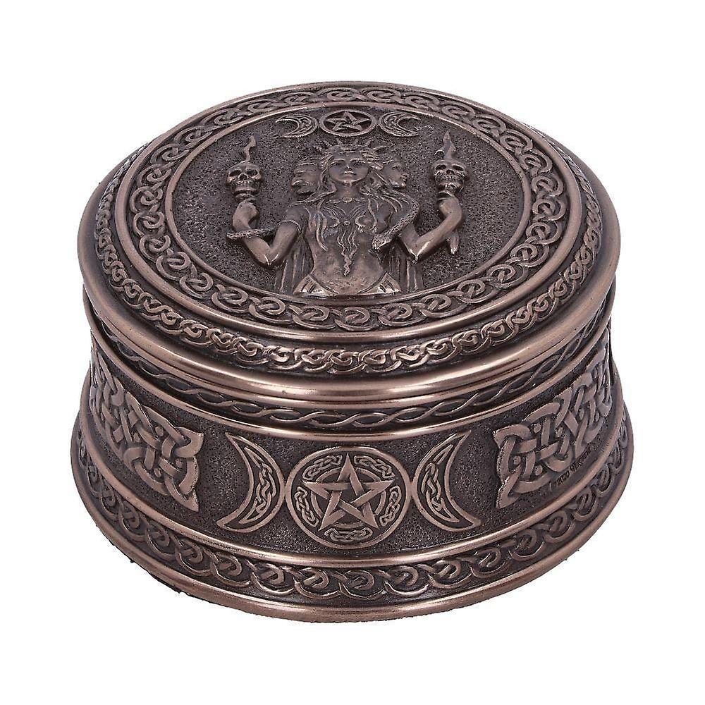 Triple Moon Goddess Trinket Box By Allianceinteriorsltd