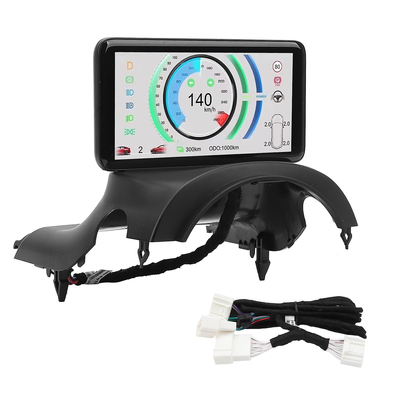 5.5in HUD LCD Display Real Time Digital Display Multi Functional Replacement for Tesla Model 3 Y