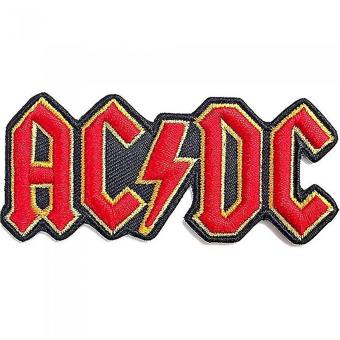 AC/DC Logo Cut Out Iron On Patch