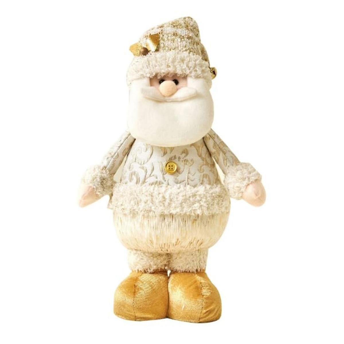 Santa Christmas Dolls Standing Figurines for Christmas Window Decoration Christmas Santa Dolls Figu