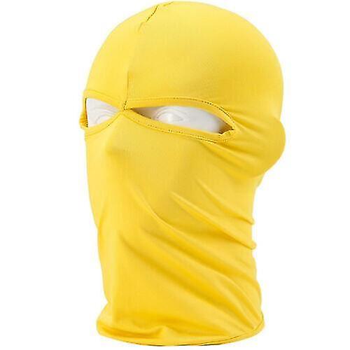 Balaclavas Yellow Balaclava Helmet Winter Sas Style Army Windproof Neck Warm Full Face Mask