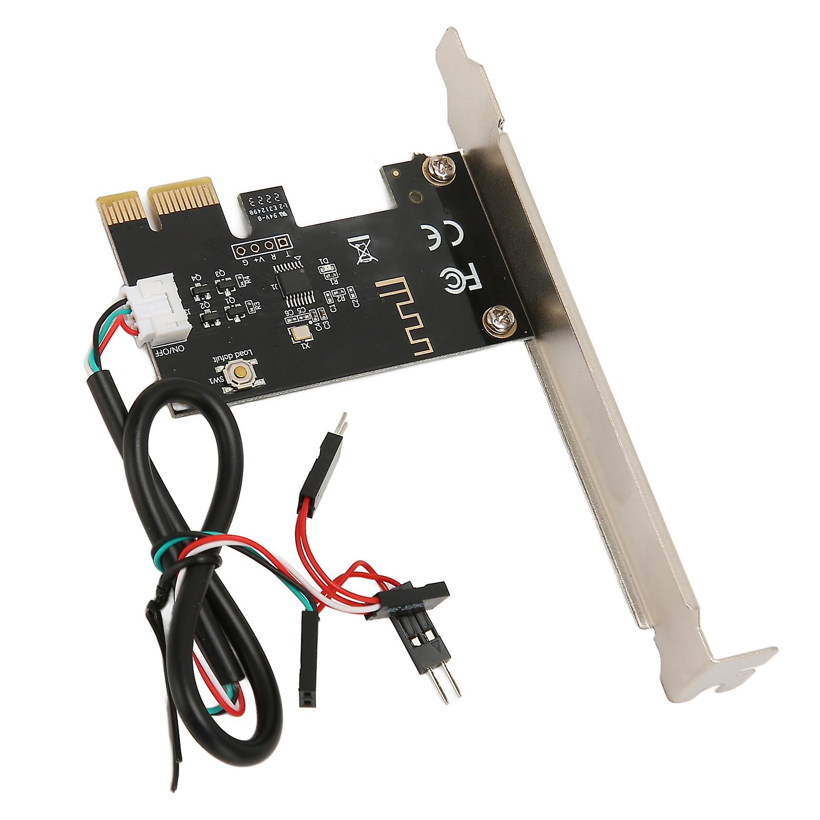 Computer Power Reset Switch PCIE Card Precise Control Thickened Gold Pin APP Remote Control PCIE Card for Desktop PC