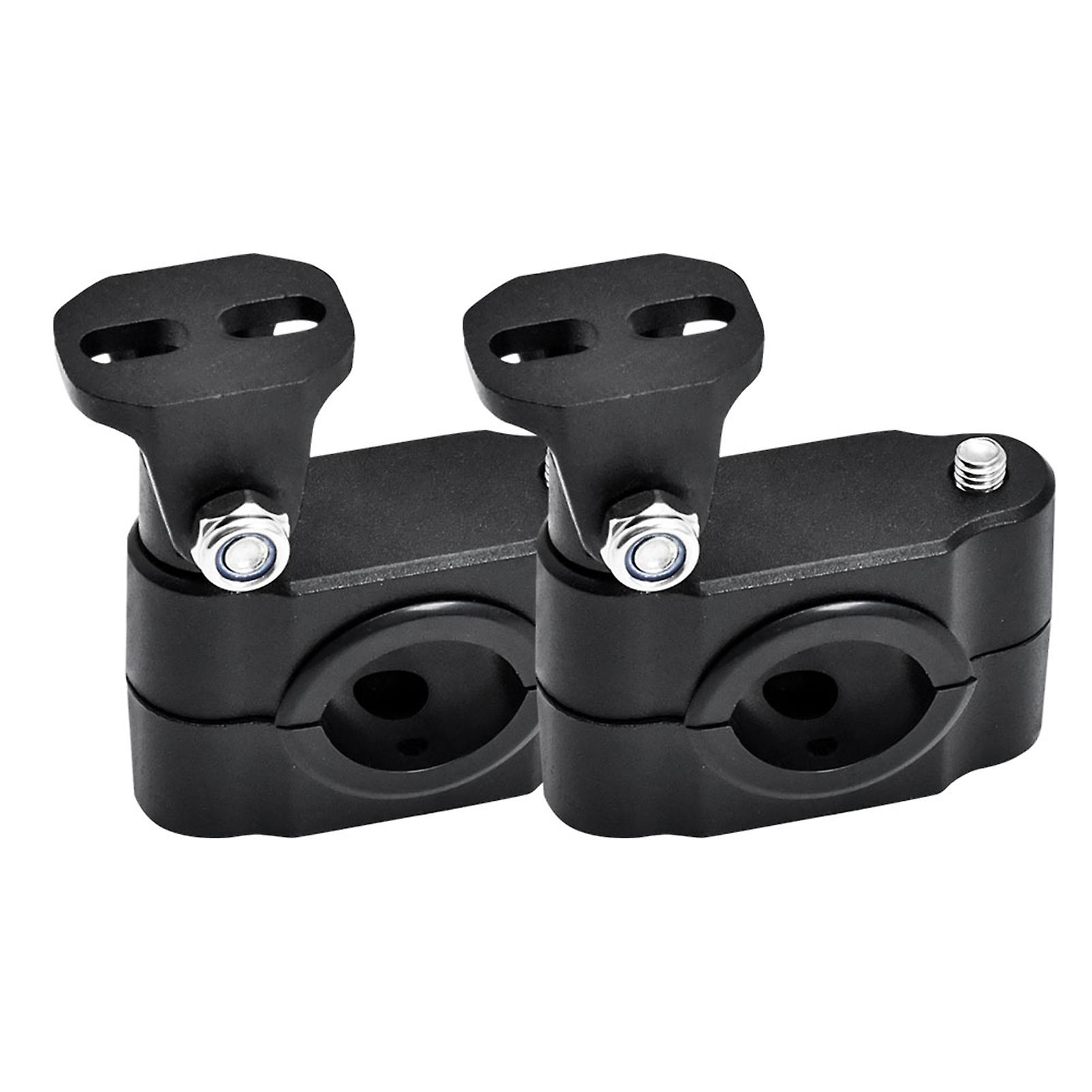 Motorcycle Mounting Bracket 2pcs 360 Degree Adjustment