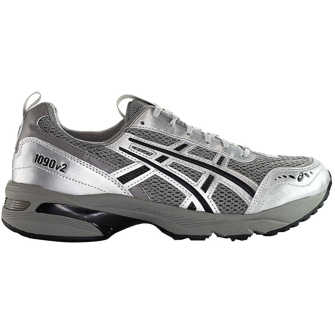 Asics Freja Wewer X Gel-1090v2 Lace-Up Silver Synthetic Mens Trainers 1203A254_020