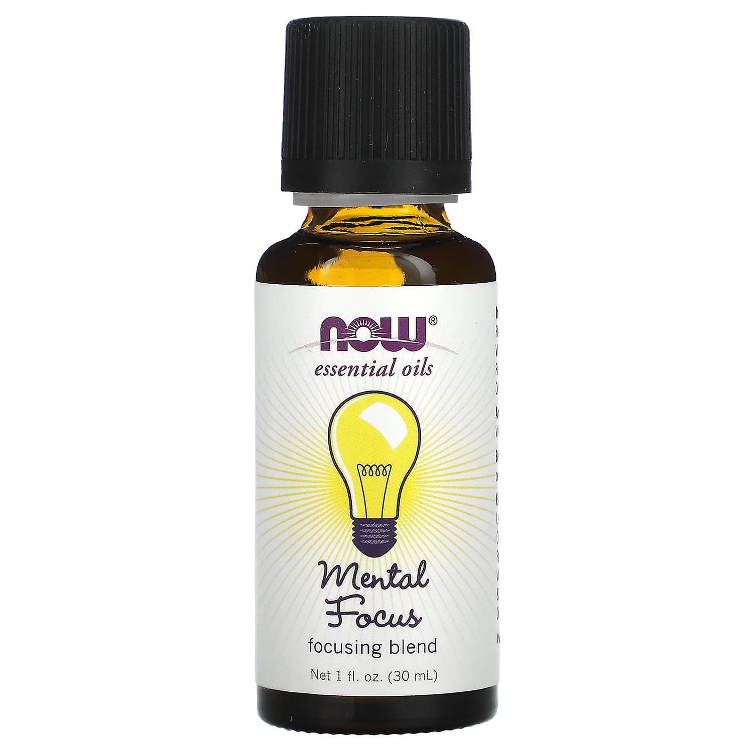 NOW Foods, Essential Oils, Mental Focus, 1 fl oz (30 ml)