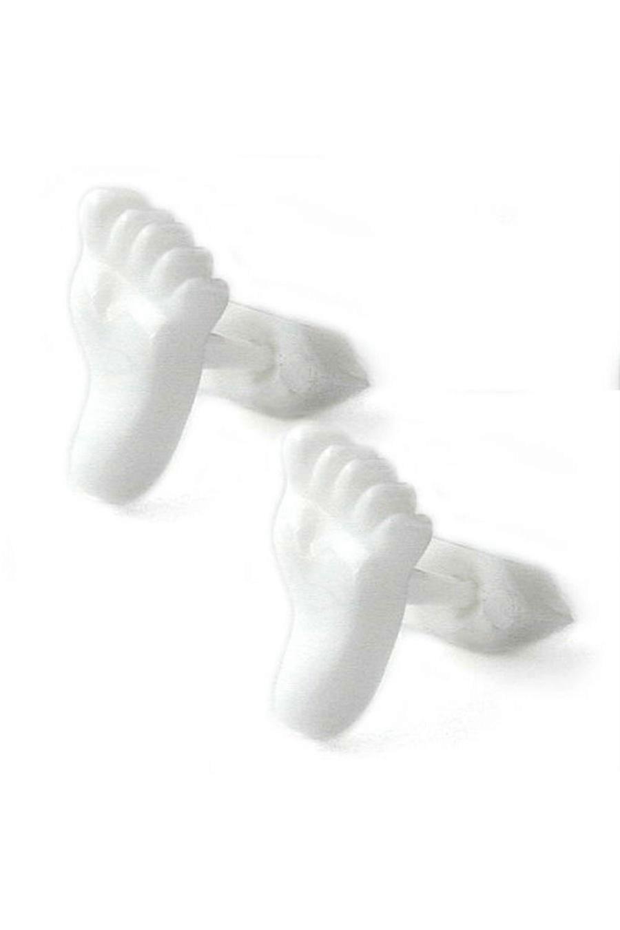 Earrings White Feet - Gl03030