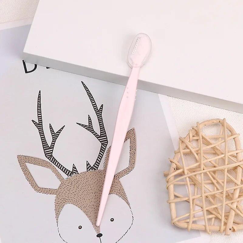 ストレートハンドルラウンドヘッド眉毛トリマー美容ツール初心者安全アンチスクラッチ眉毛トリマー眉毛カミソリ~19511