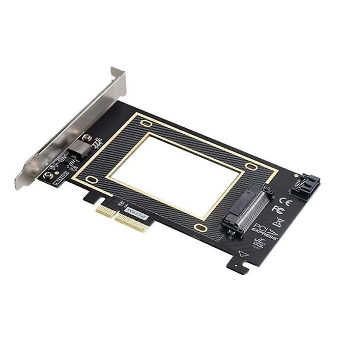 Pcie para U.2 placa de expansão, 2,5 polegadas Pci-E x16 para U.2 Sff-8639 SSD placa adaptador suporta Win10 - 8