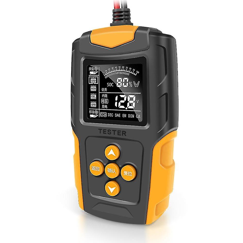 12v/24v Car Battery Tester Digital Automotive Diagnostic Battery Tester Analyzer