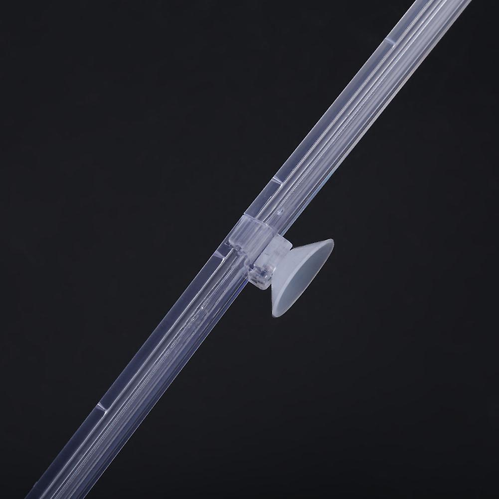 Aquarium Bubble Release Bar Set Transparent Plastic 10.5cm 6pcs