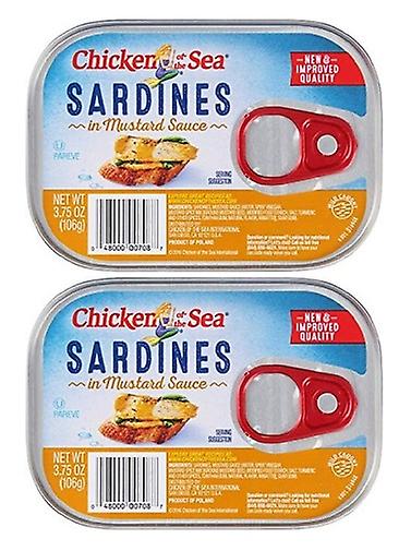 Huhn von den Meeressardinen in Senfsauce 2er Pack