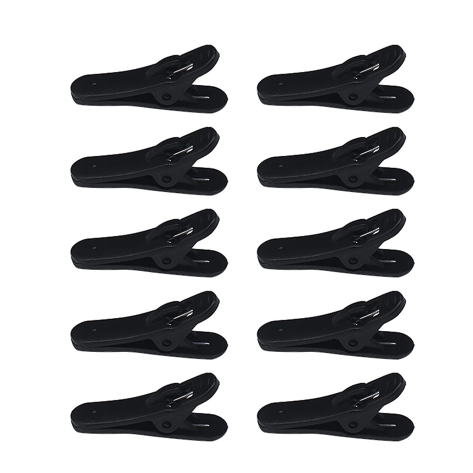 10pcs Mini Portable Rotatable Earphone Cable Clip Clamp For Earphone
