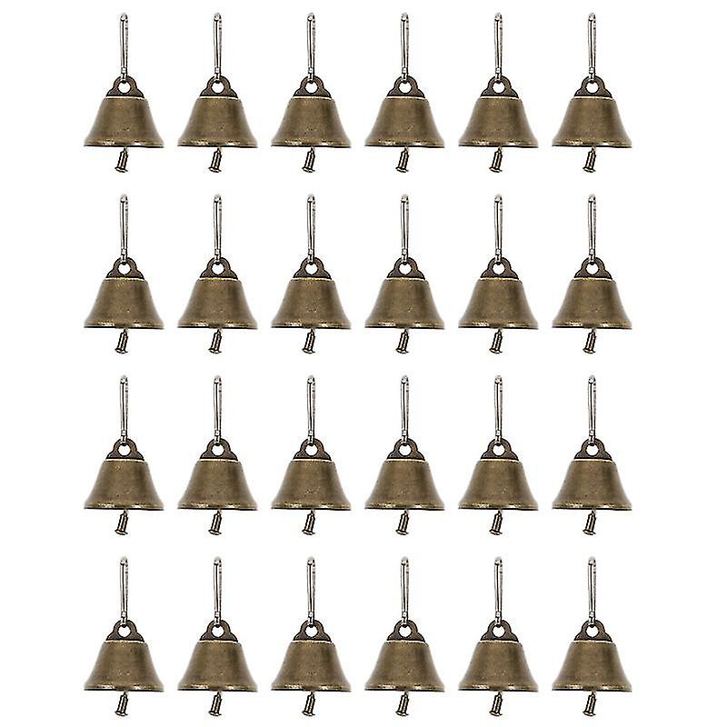 25pcs Festive Bronze Small Bells