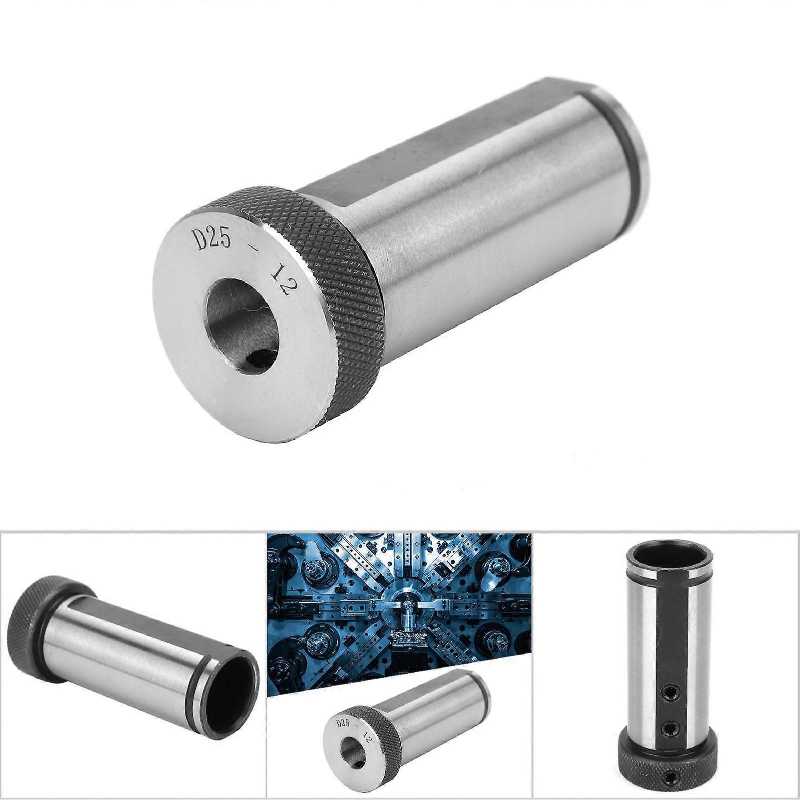CNC Lathe Tool Holder Bushing D25-12 Steel 40Cr 25mm x 12mm
