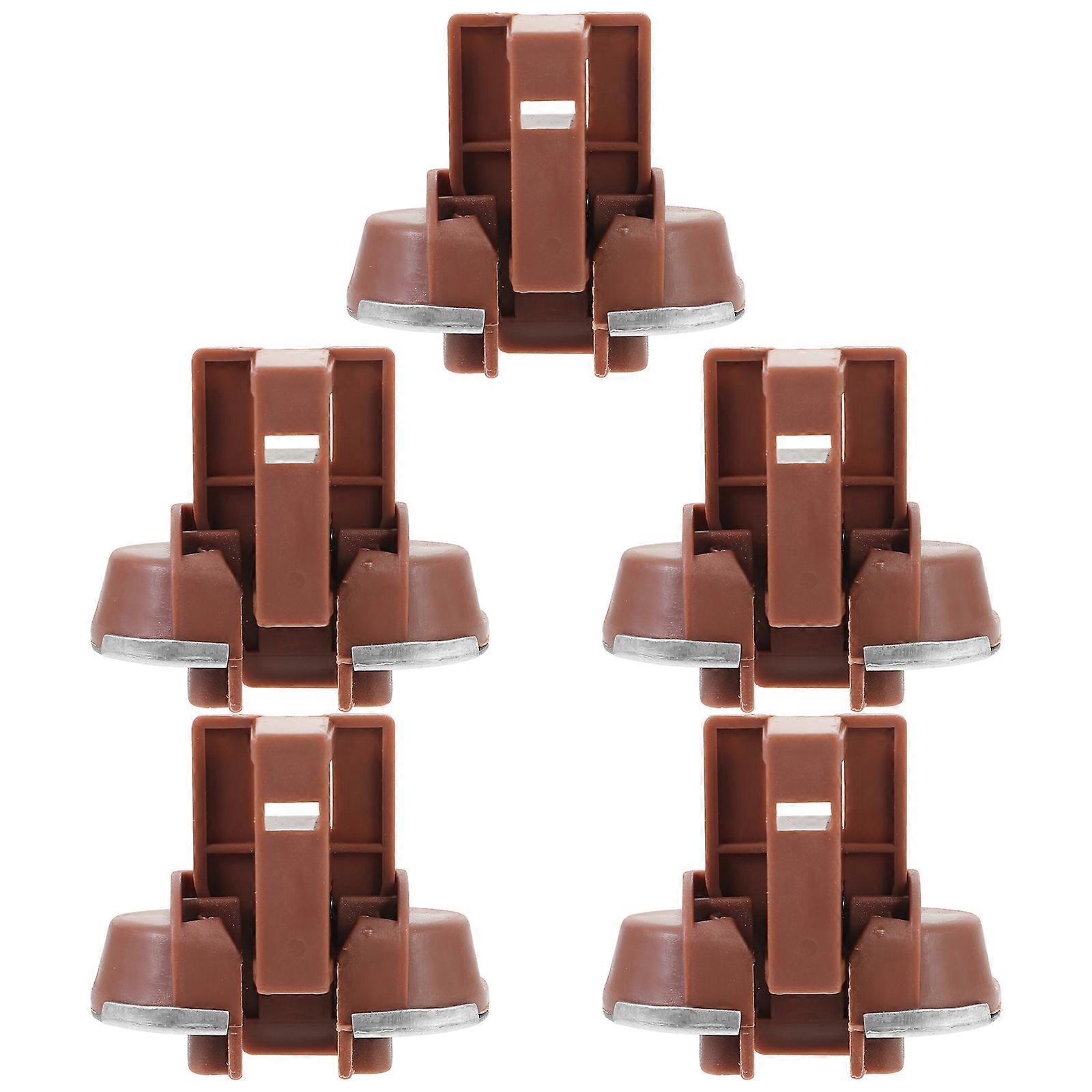 5 Sets Dresser Drawer Slides Stoppers Undermount Drawer Slides Stopper Drawer Slides Parts