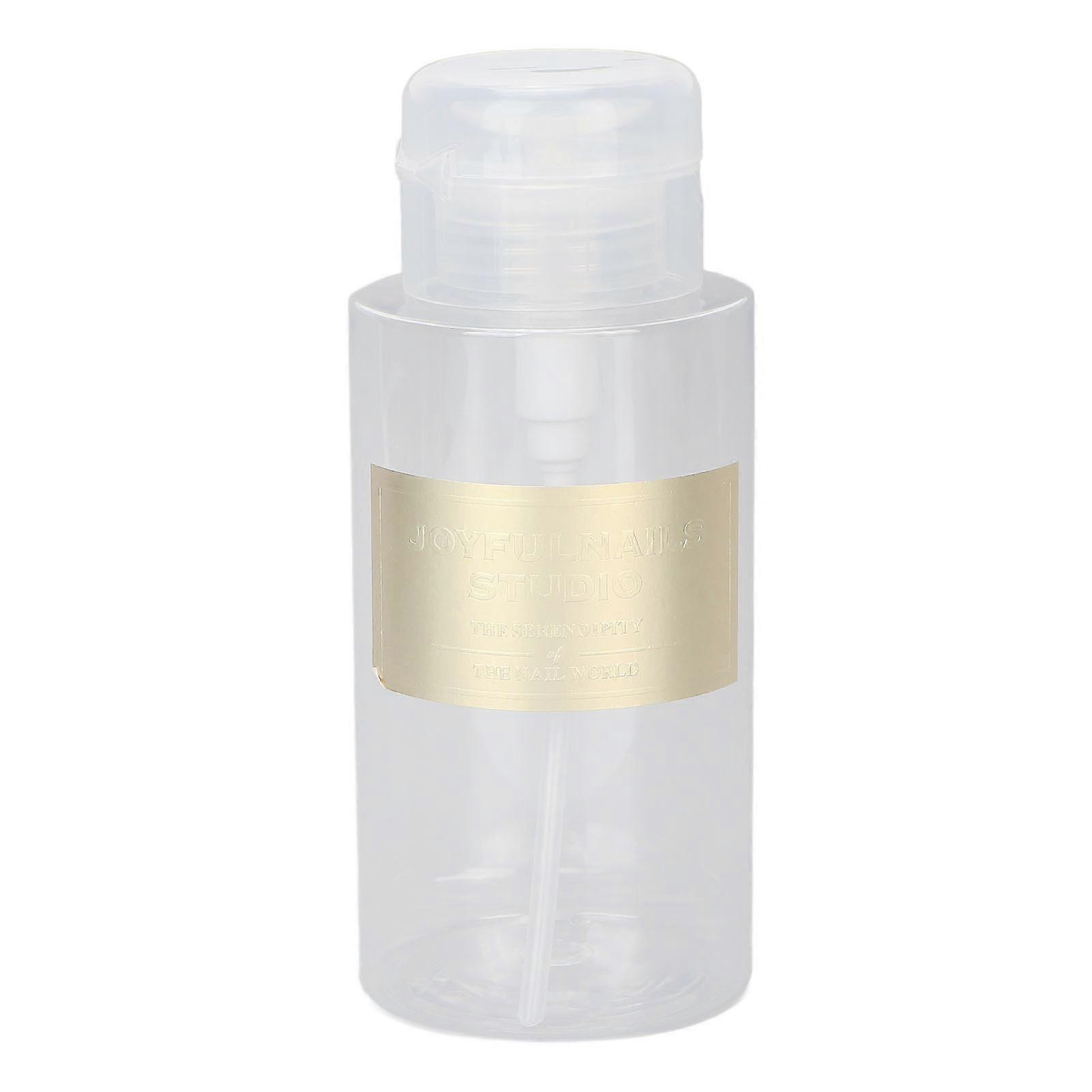 300ml Press Bottle Multi Purpose Nail Remover Lotion Press Bottle Empty Bottle Nail Tool
