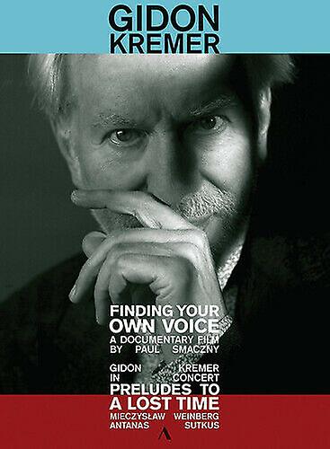 Gidon Kremer Finding Your Own Voice DVD (2019) Paul Smaczny cert E NEW - Region 2