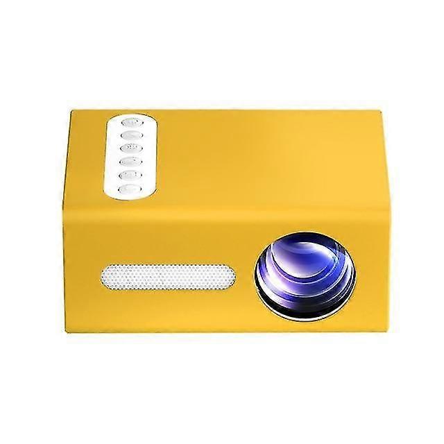 t300 projector support 1080p projector(yellow)