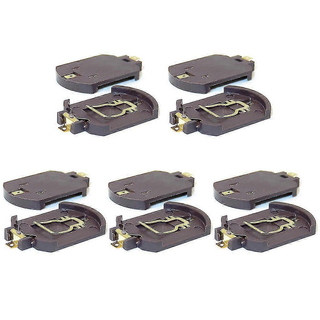 10pcs Light Weight Button Battery Base Container Plastic Holder For Cr2016