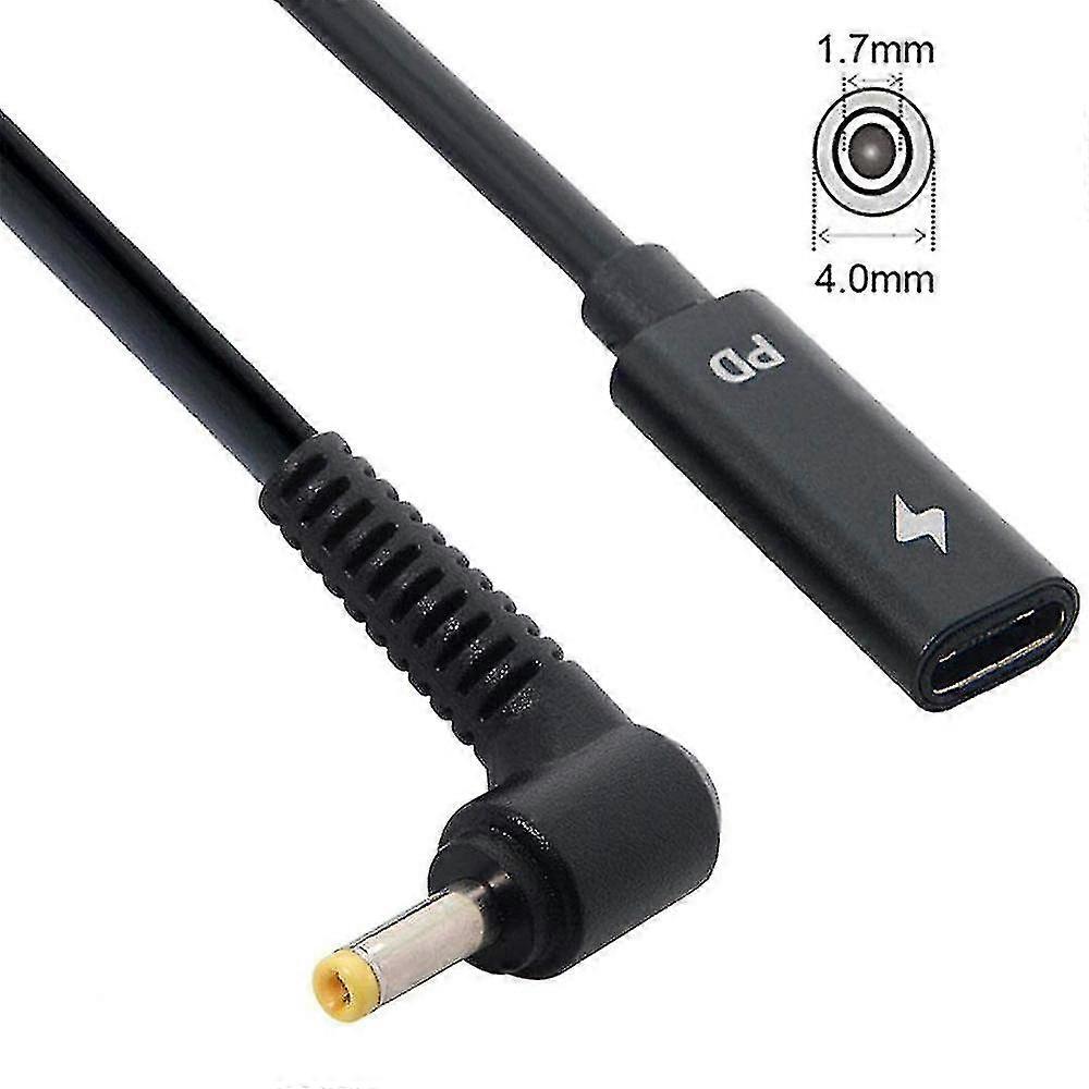 Typ-c PD Induktionsladekabel Notebook Ultrabook DC Netzteil Stecker Stromladekabel