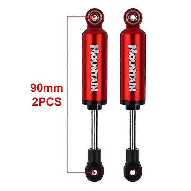 Rc car 2pcs built-in spring 90/100/110/120mm shock absorber damper for 1/10 rc crawler axial scx10 90046 trx-4 mst redcat
