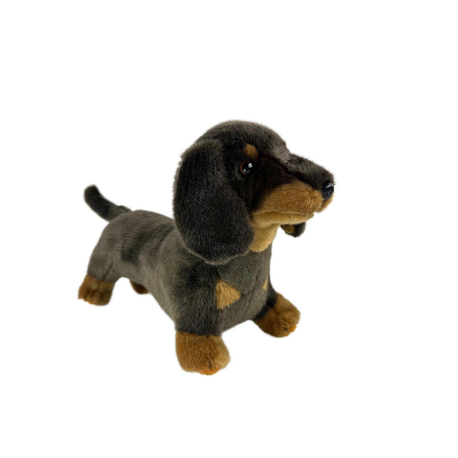 Stretch Dachshund Plush Toy  - 22cm Standing