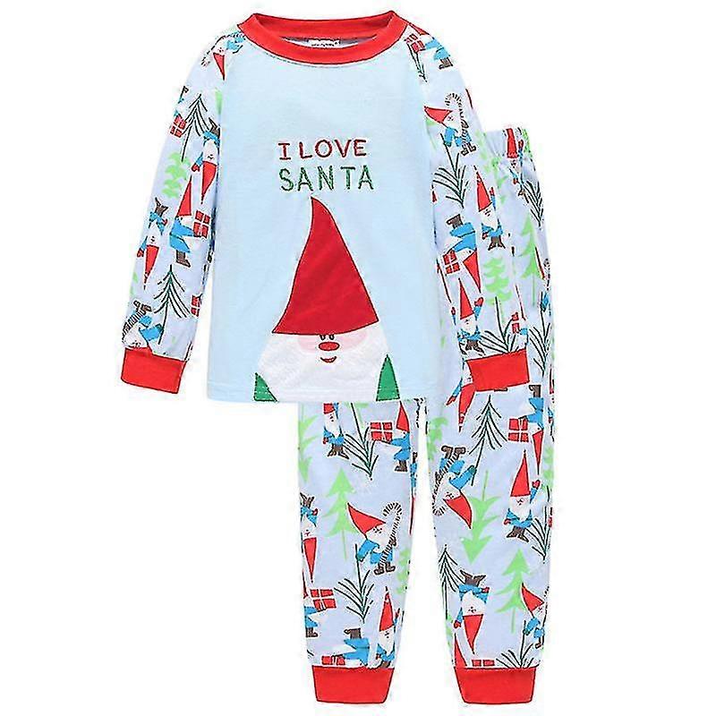 Felnőtt gyerekek Xmas Család Megfelelő csíkos karácsonyi pizsama set hálóing Pjs Sleepwear