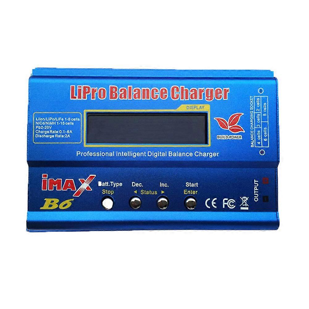iMAX B6 LCD Screen Digital RC Lipo NiMh Battery Balance Charger Multifunction