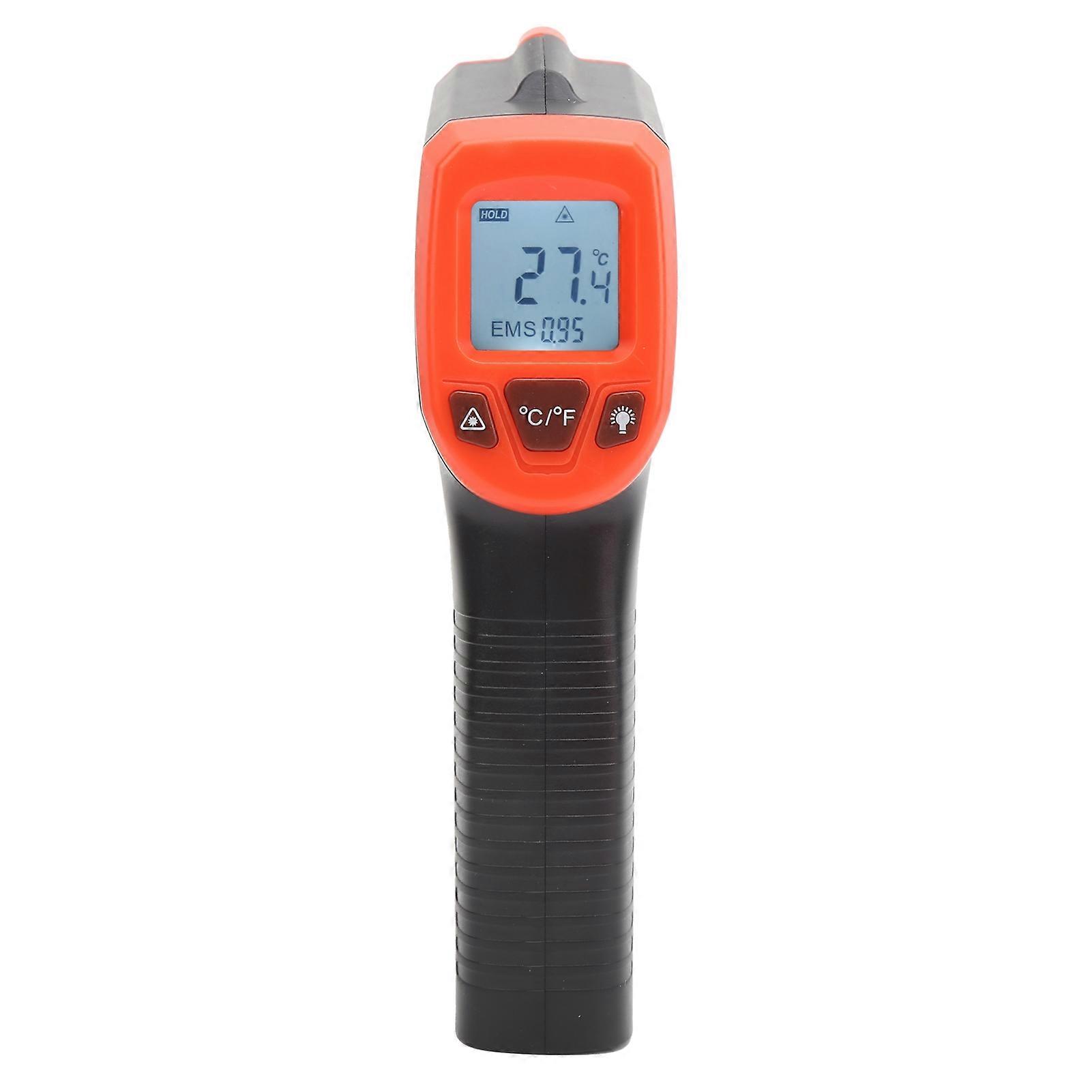 Für Temperaturmesspistole Infrarot mit LCD-Display Industriethermometer GM320SRed