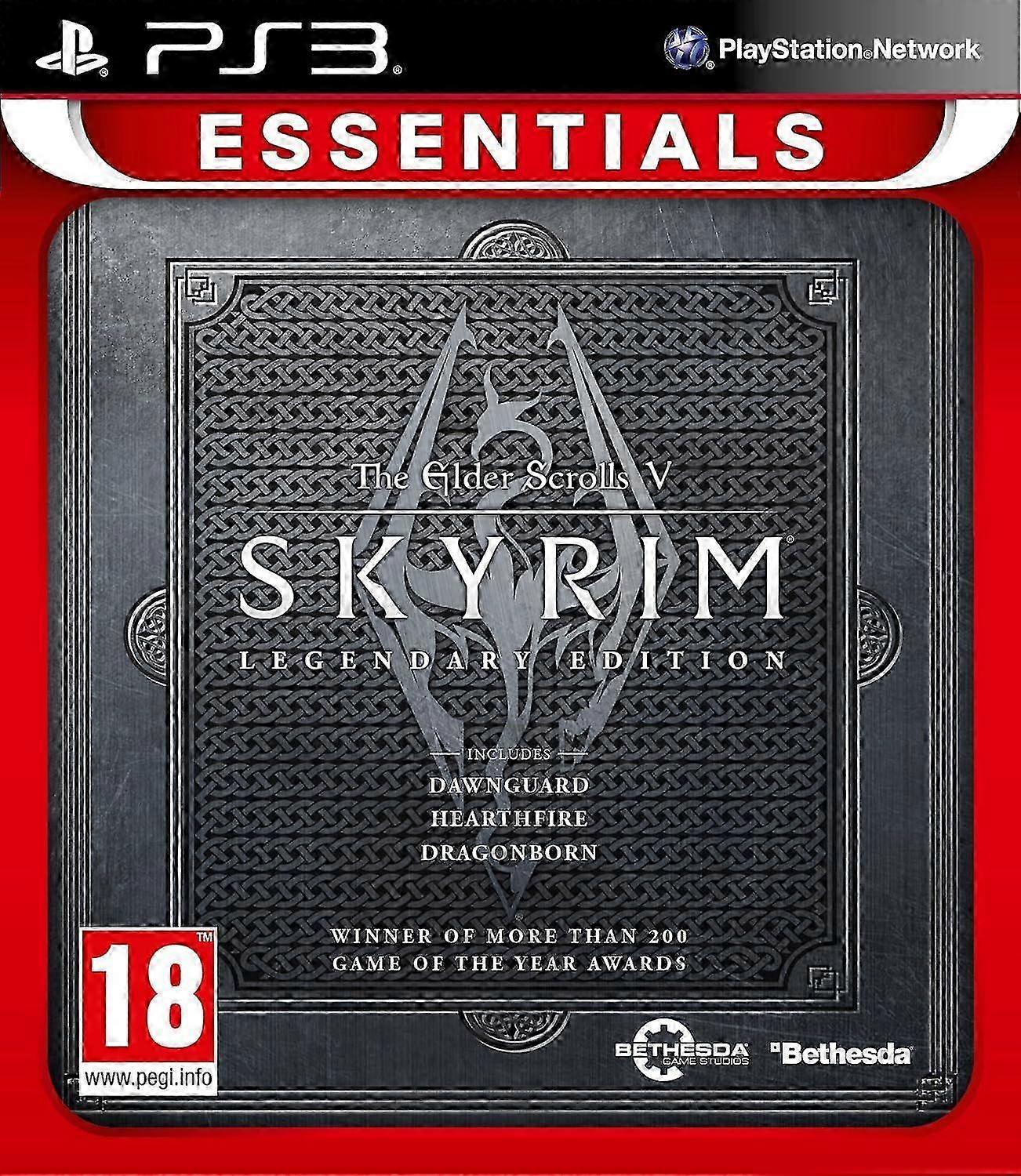Elder Scrolls V Skyrim Legendary Edition (Essentials) PS3 Game