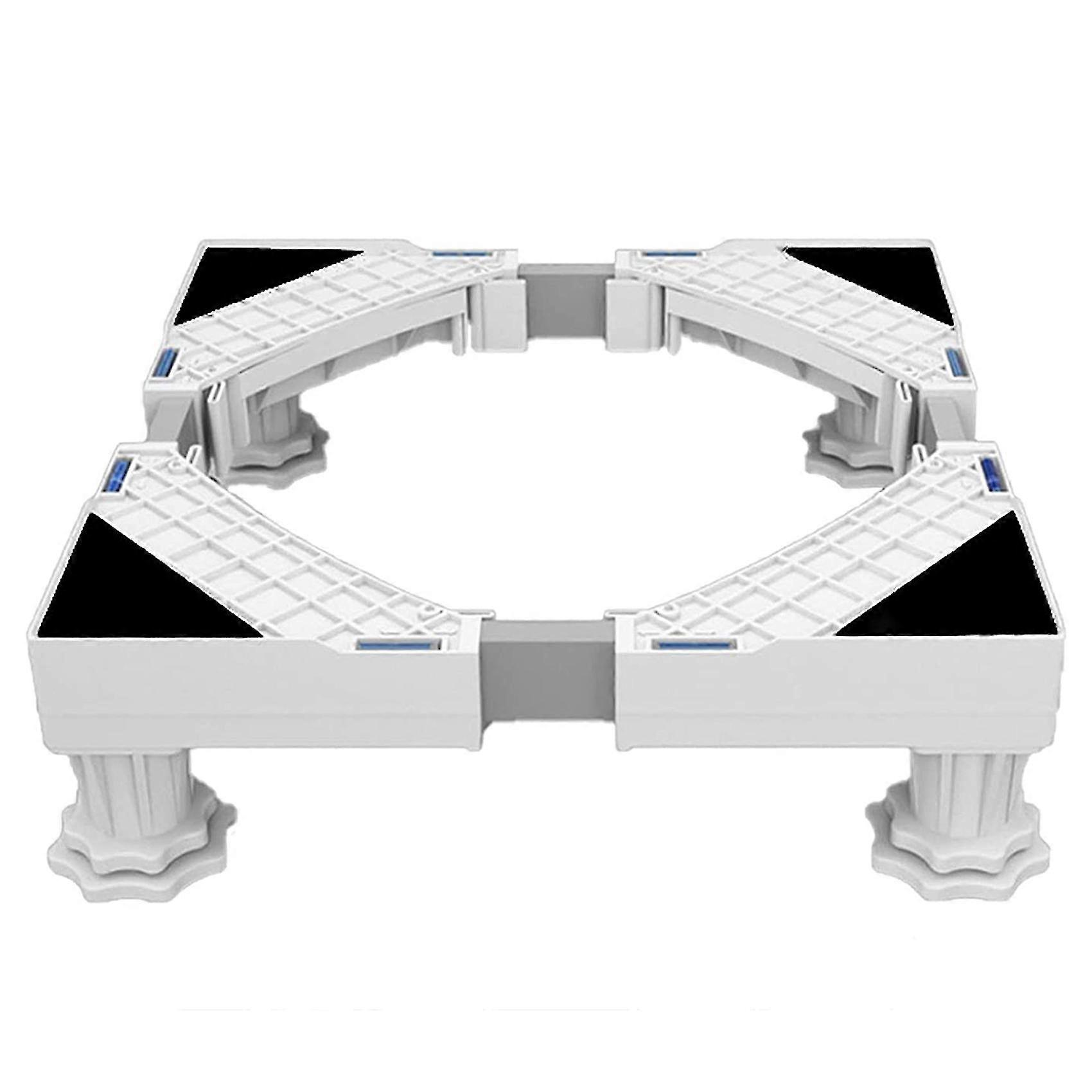 Washing Machine Stand, Washing Machine Dryer Fridge Pedestal, Adjustable Length,load 300kg Anti Vib