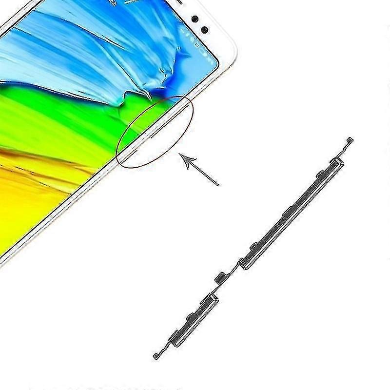 power Button And Volume Control Button For Xiaomi Redmi Note 5 / Redmi Note 5 Pro(black)