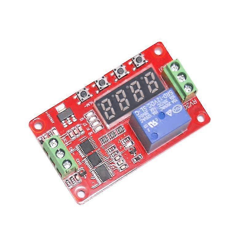 Frm01 Plc Digital Display Relay Module 12v Timing Delay Control Relay Module